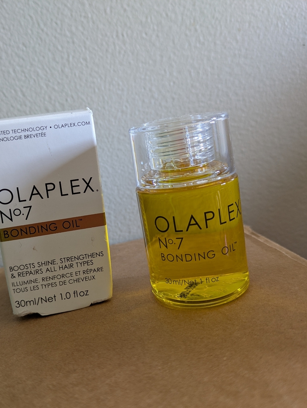 OLAPLEX No. 7 Bonding Oil 1 fl oz New With Box